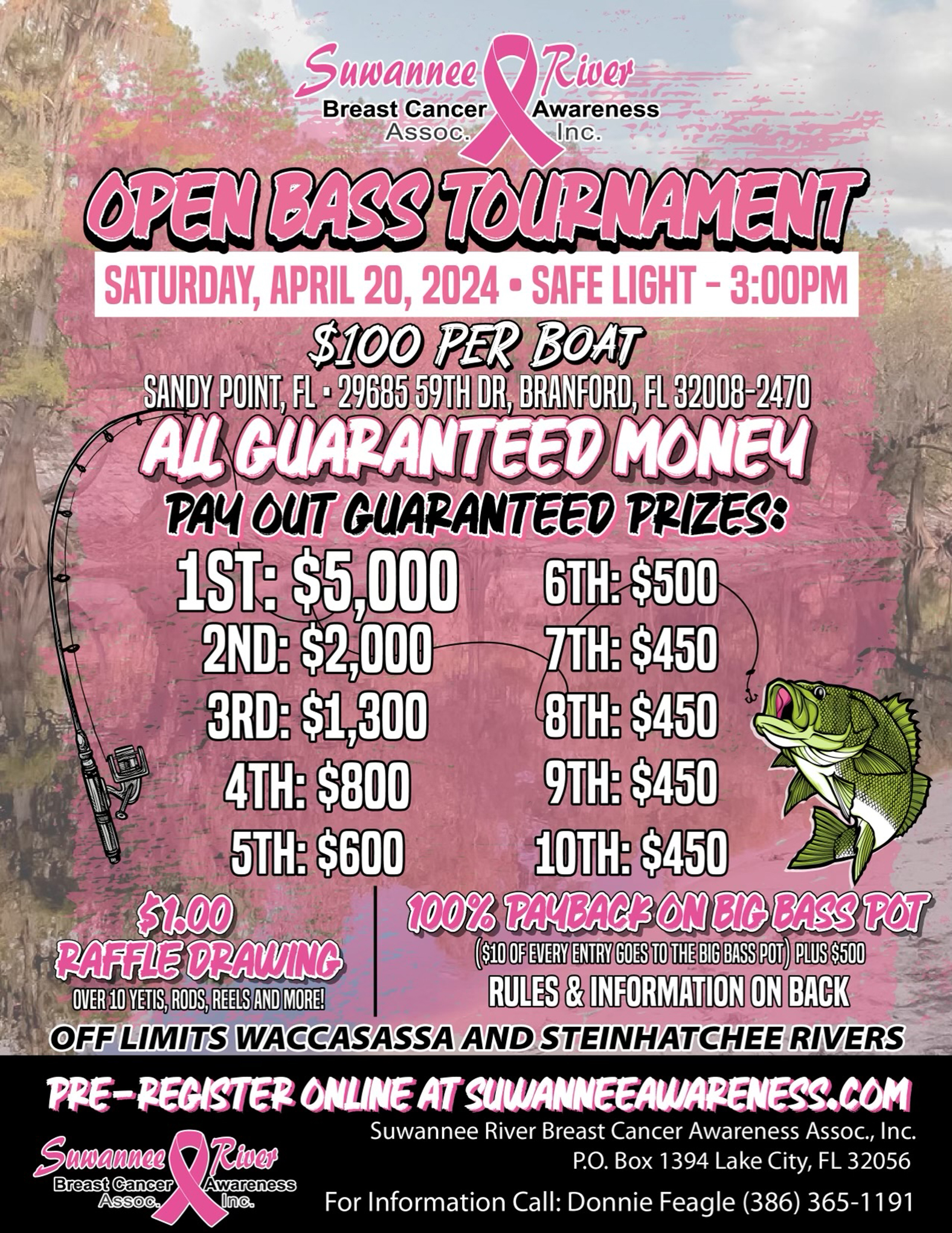 Bass Tournament Information